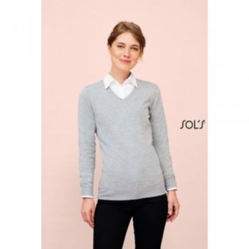 GLORY WOMEN PULLOVER DONNA SCOLLO A «V»